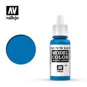 Краска Vallejo серии Model Color - Blue Fluorescent 70736, флуоресцентная (17 мл)