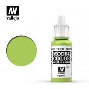 Краска Vallejo серии Model Color - Green Fluorescent 70737, флуоресцентная (17 мл)