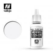 Краска Vallejo серии Model Color - White Glaze 70853, глазурь (17 мл)