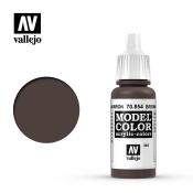 Краска Vallejo серии Model Color - Brown Glaze 70854, глазурь (17 мл)