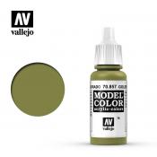 Краска Vallejo серии Model Color - Golden Olive 70857, матовая (17 мл)