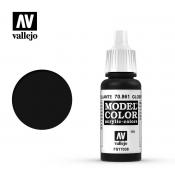 Лак Vallejo серии Model Color - Gloss Black 70861 (17 мл)