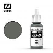 Краска Vallejo серии Model Color - Gunmetal Grey 70863, металлик (17 мл)