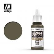 Краска Vallejo серии Model Color - US Olive Drab 70887, матовая (17 мл)