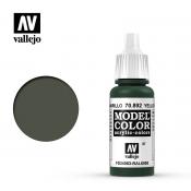Краска Vallejo серии Model Color - Yellow Olive 70892, матовая (17 мл)