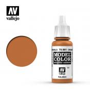Краска Vallejo серии Model Color - Orange Brown 70981, матовая (17 мл)