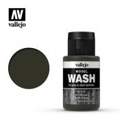 Краска Vallejo серии Model Wash - Dark Grey 76517, проливка (35 мл)