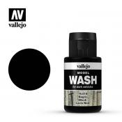 Краска Vallejo серии Model Wash - Black 76518, проливка (35 мл)