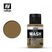 Краска Vallejo серии Model Wash - Dark Khaki Green 76520, проливка (35 мл)