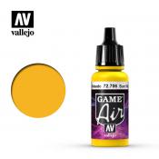 Краска Vallejo серии Game Air - Sun Yellow 72706 (17 мл)