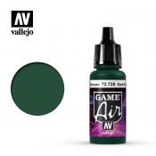 Краска Vallejo серии Game Air - Dark Green 72728 (17 мл)