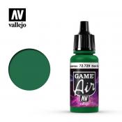 Краска Vallejo серии Game Air - Sick Green 72729 (17 мл)