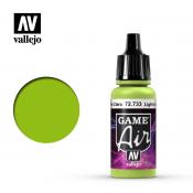 Краска Vallejo серии Game Air - Light Livery Green 72733 (17 мл)