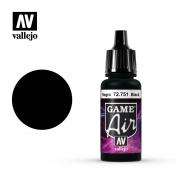 Краска Vallejo серии Game Air - Black 72751 (17 мл)