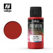 Краска Vallejo серии Premium AirBrush Color - Bright Red 62005 (60 мл)