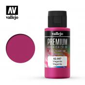 Краска Vallejo серии Premium AirBrush Color - Magenta 62007 (60 мл)