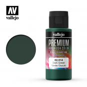 Краска Vallejo серии Premium  AirBrush Color - Dark Green 62014 (60 мл)