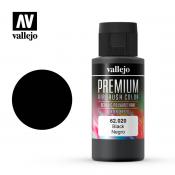 Краска Vallejo серии Premium AirBrush Color - Black 62020 (60 мл)