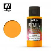 Краска Vallejo серии Premium  AirBrush Color - Fluorescent Golden Yellow 62032 (60 мл)