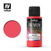Краска Vallejo серии Premium AirBrush Color - Fluorescent Scarlet 62034 (60 мл)