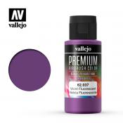 Краска Vallejo серии Premium AirBrush Color - Fluorescent Violet 62037 (60 мл)