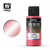 Краска Vallejo серии Premium  AirBrush Color - Metallic Red 62044, металлик (60 мл)