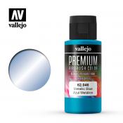 Краска Vallejo серии Premium AirBrush Color - Metallic Blue 62046, металлик (60 мл)