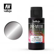 Краска Vallejo серии Premium AirBrush Color - Metallic Black 62053, металлик (60 мл)