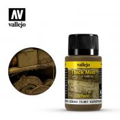 Краска Vallejo серии Weathering Effects - European Mud 73807 (40 мл)