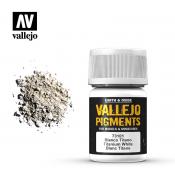 Краска Vallejo серии Pigments - Titanium White 73101 (35 мл)