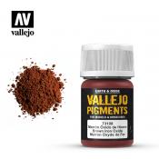 Краска Vallejo серии Pigments - Brown Iron Oxide 73108 (35 мл)