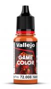 Краска Vallejo серии Game Color - Orange Fire 72008 (17 мл)