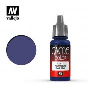 Краска Vallejo серии Game Color - Dark Blue 72017 (17 мл)