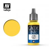 Краска Vallejo серии Game Ink - Yellow 72085 (17 мл)