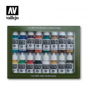 Набор красок Vallejo - Medieval Colors (16 красок по 17 мл)