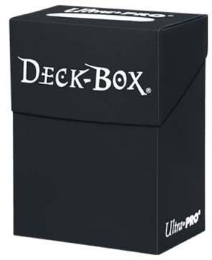 Пластиковая коробочка Ultra-Pro черного цвета