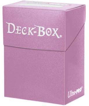 Пластиковая коробочка Ultra-Pro розового цвета