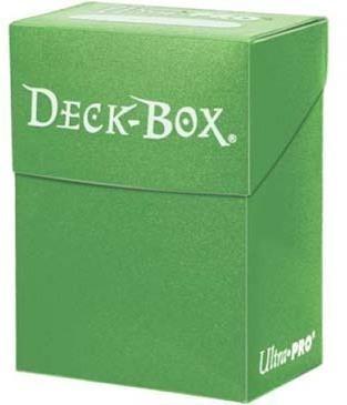 Пластиковая коробочка Ultra-Pro светло-зеленого цвета