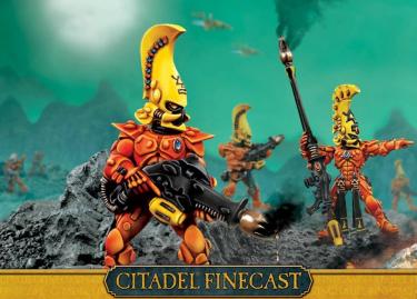 Миниатюры Warhammer 40000: Finecast: Eldar Fire Dragons