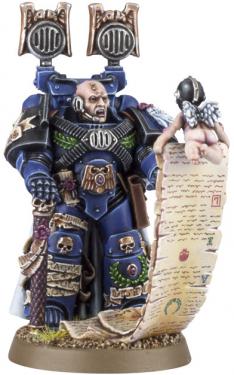 Миниатюры Warhammer 40000: Finecast: Space Marine Captain: Master of the Marches