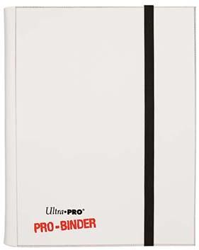 Альбом Ultra-Pro Pro-Binder c 20 встроенными листами 3х3 - Белый-с-черными-листами