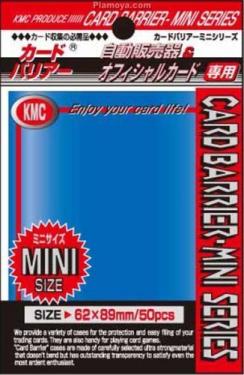 Японские протекторы KMC уменьшенного размера - Metallic Blue (50 шт.)