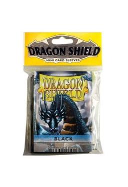 Протекторы Dragon Shield уменьшенного размера - Черные (50 шт.)