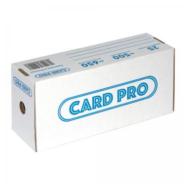 Картонная коробка Card-Pro для хранения карт (на 650 карт) с логотипом