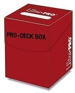 Пластиковая коробочка Ultra-Pro «PRO 100+» красная