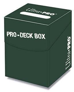 Пластиковая коробочка Ultra-Pro «PRO 100+» зеленая