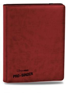 Альбом Ultra-Pro Premium Pro-binder c 20 встроенными листами 3х3 - Красный