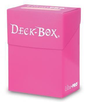 Пластиковая коробочка Ultra-Pro ярко-розового цвета