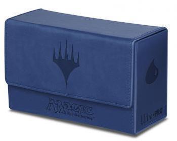 Dual Flip Deck Box - Magic Mana - Blue