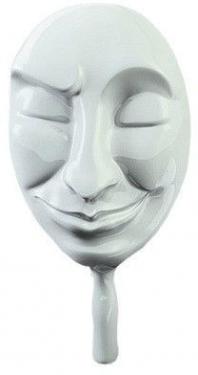 Белая маска Лицемер для игры Мафия